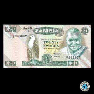 Zambia 20 Kwacha 1980 – 1988 (ND)