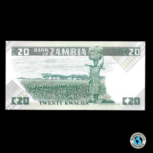 Zambia 20 Kwacha 1980 – 1988 (ND)