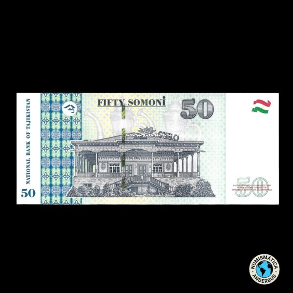 Tayikistan 50 Somoni 2021 - Imagen 2