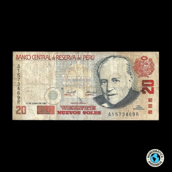Perú 20 Soles 1997
