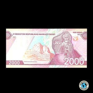 Uzbekistan 2000 So’m 2021