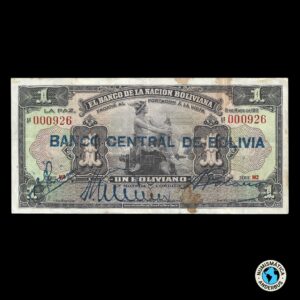Bolivia 1 Boliviano 1911