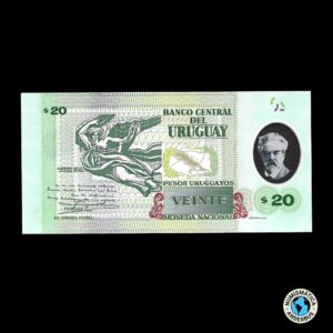 Uruguay 20 Pesos 2020