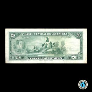 Venezuela 20 Bolívares 1971