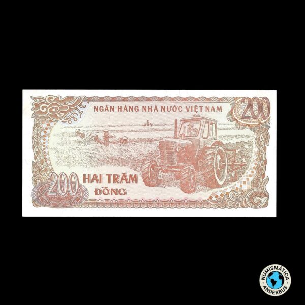 Vietnam 200 Dong 1987 - Imagen 2