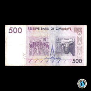 Zimbawe 500 Dólares 2007