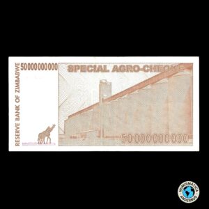Zimbawe 50 Billion de Dólares 2008