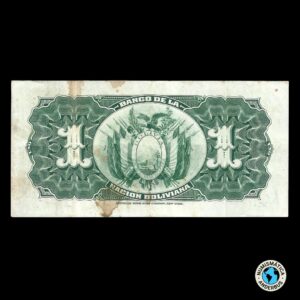 Bolivia 1 Boliviano 1911