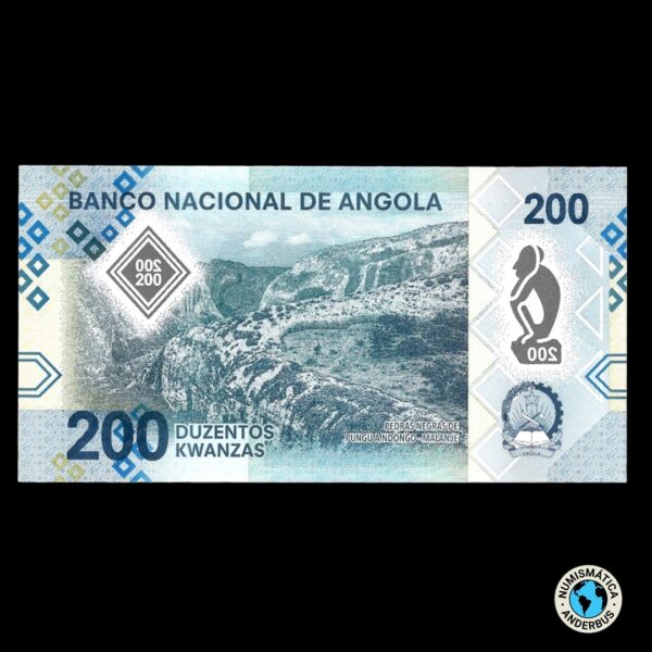 Angola 200 Kwanzas 2020 - Imagen 2