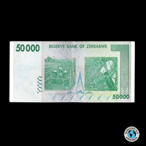 Zimbawe 50.000 Dólares 2008