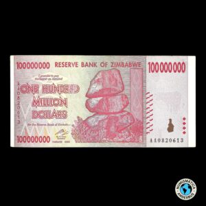 Zimbawe 100.000.000 Dólares 2008