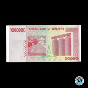Zimbawe 100.000.000 Dólares 2008