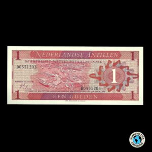Antillas Holandesas 1 Gulden 1970