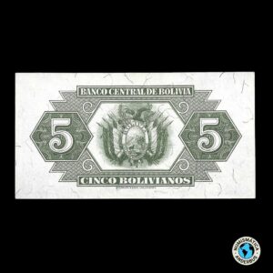 Bolivia 5 Bolivianos 1928