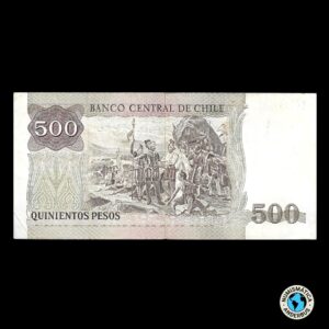 Chile 500 Pesos 1990