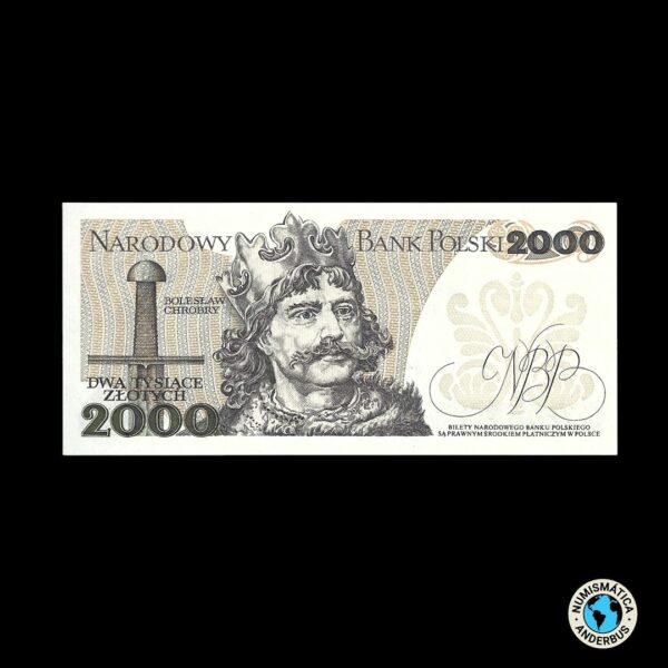 Polonia 2.000 Zlotych 1979 - Imagen 2