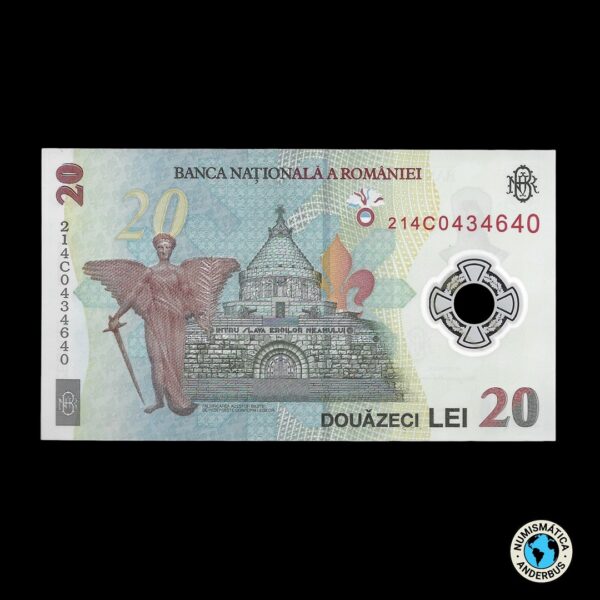 Rumania 20 Lei 2021 - Imagen 2