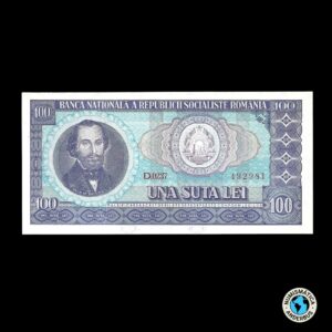 Rumania 100 Lei 1966