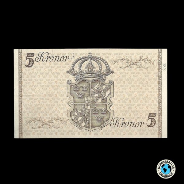 Suecia 5 Coronas 1948 - Imagen 2