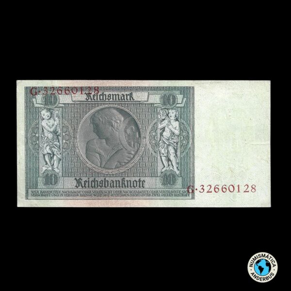 Alemania 10 Reichsmark 1929 - Imagen 2