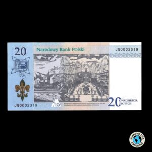Polonia 20 Zlotych 2017