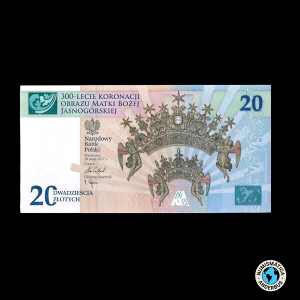 Polonia 20 Zlotych 2017