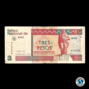 Cuba 3 Pesos 1994