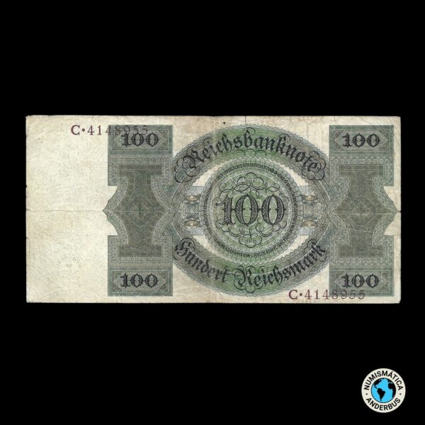 Alemania 100 Reichsmark 1924 - Imagen 2
