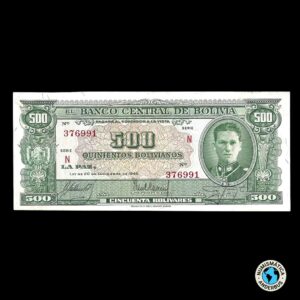 Bolivia 500 Bolivianos L.1945