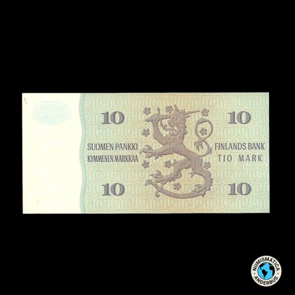 Finlandia 10 Markaa 1980 - Imagen 2