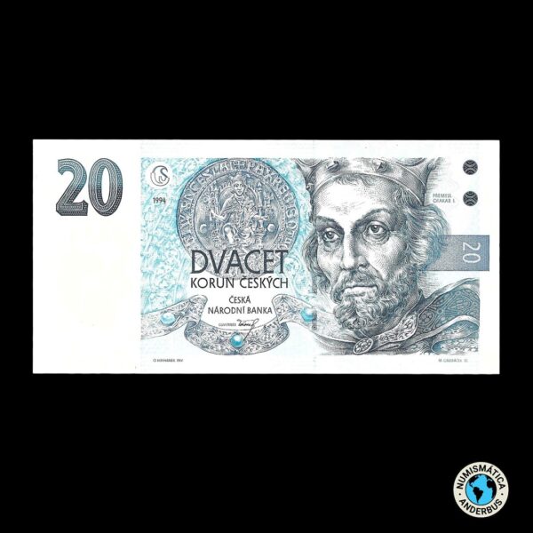 República Checa 20 Korun 1994