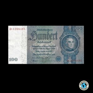 Alemania 100 Reichsmark 1935