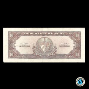 Cuba 10 Pesos 1960