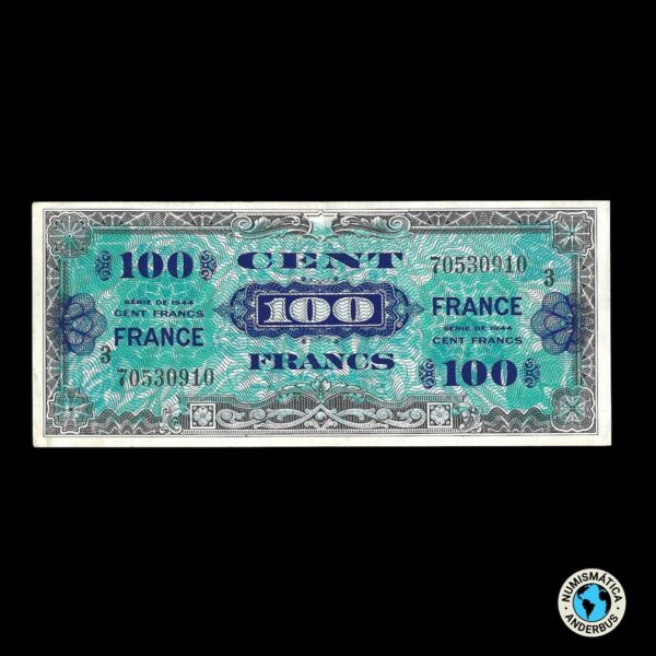 Francia 100 Francos 1944