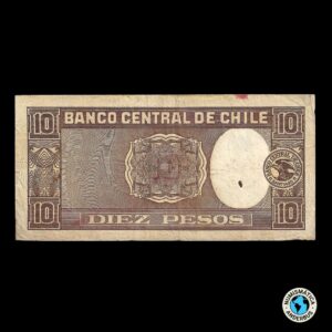 Chile 10 Pesos 1995