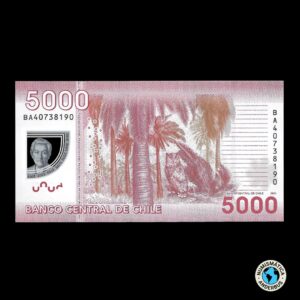 Chile 5.000 Pesos 2014