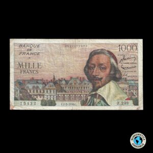 Francia 1.000 Francos 1956