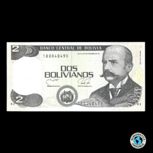 Bolivia 2 Bolivianos 1986 (1990)