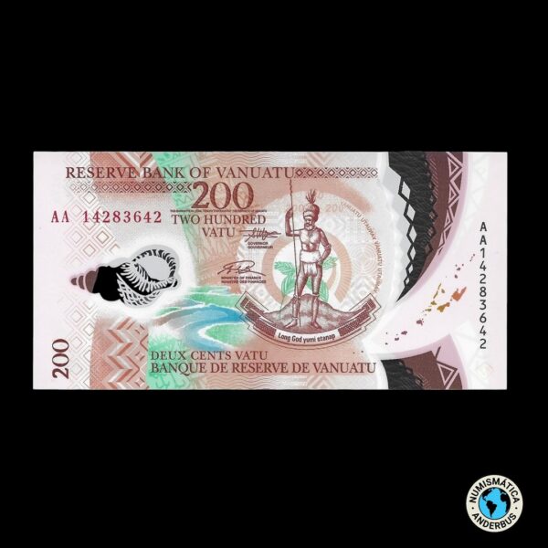 Vanuatu 200 Vatu 2014 - 2020 (ND)