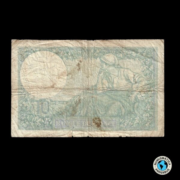 Francia 10 Francos 1940 - Imagen 2