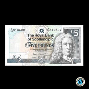 Escocia 5 Pounds 1988