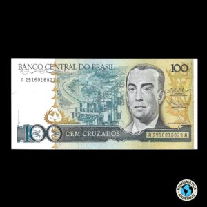 Brasil 100 Cruzados 1987
