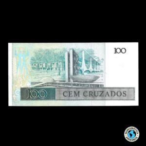 Brasil 100 Cruzados 1987