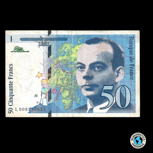 Francia 50 Francos 1993