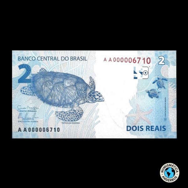 Brasil 2 Reales 2010 - Imagen 2
