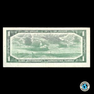 Canadá 1 dólar 1954 (1961 – 1972)