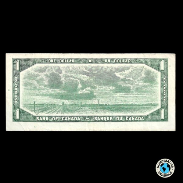 Canadá 1 dólar 1954 (1961 - 1972) - Imagen 2