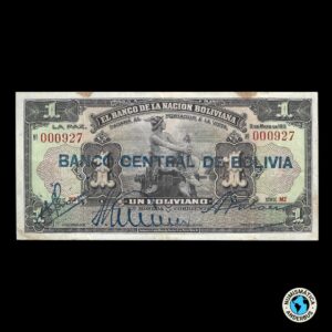 Bolivia 1 Boliviano 1911