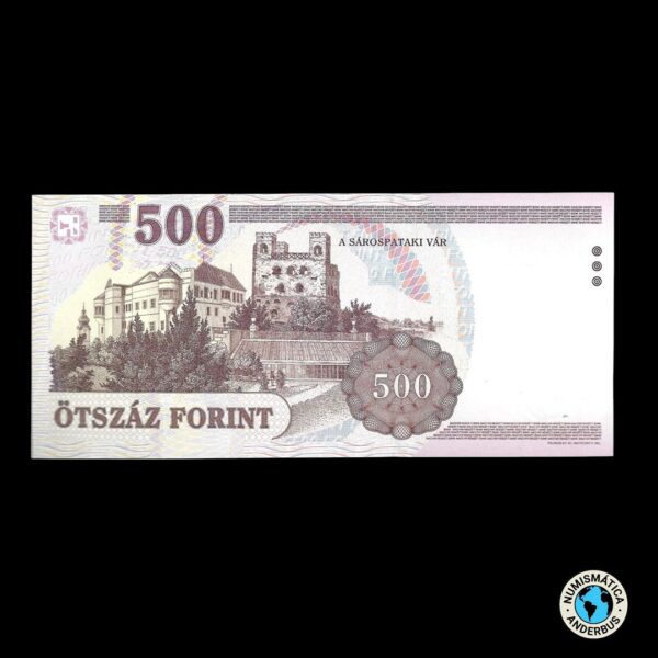 Hungría 500 Forint 1998 - Imagen 2