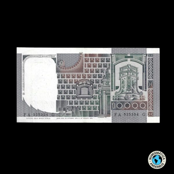 Italia 100.000 Liras 1976 - Imagen 2